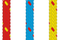 Preview: Gleistein Caribic Color Blau, KF Rot, Ganze Spule