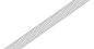 Preview: Gleistein MegaTwin Dyneema® silbergrau, ganze Spule