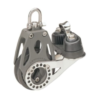 LEWMAR Control Block 1-Scheibig Ratsche und Klemme