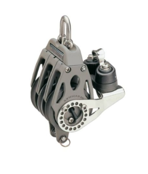LEWMAR Control Block 3-Scheibig Ratsche, HF,  Klemme und Auge