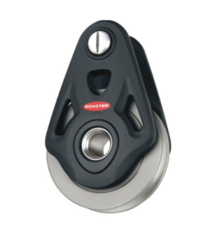 Ronstan Core Halyardblock mit Drahtscheibe 60mm