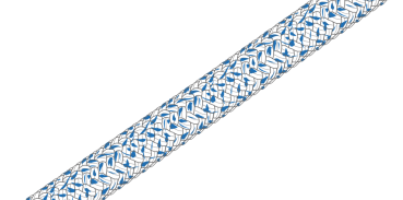 GLEISTEIN TaperTwin blau/weiß meliert