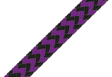 GLEISTEIN RunnerTwin ZigZag schwarz/lila