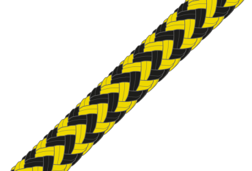 GLEISTEIN RunnerTwin ZigZag schwarz/gelb