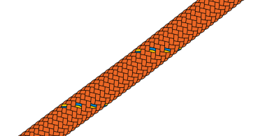 LIROS RACER Orange (1 meter)