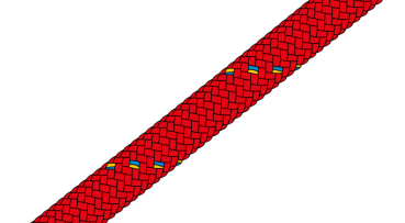 LIROS RACER Rot (1 meter)