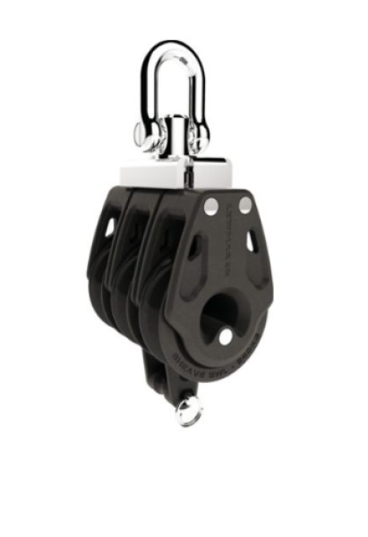 LEWMAR Control Block 3-Scheibig mit Hundsfott