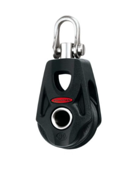 Ronstan Orbit Block 1 Disc, swivel shackle