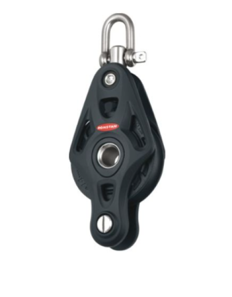Ronstan Core Block 1-Scheibig mit Hundsfott 75mm