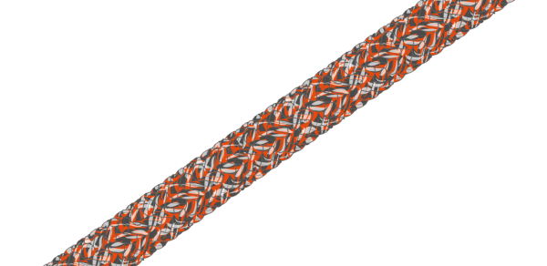 Gleistein JammerTwin schwarz/orange meliert ganze Spule