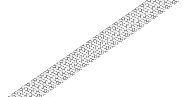 Gleistein MegaTwin Dyneema® silbergrau, ganze Spule